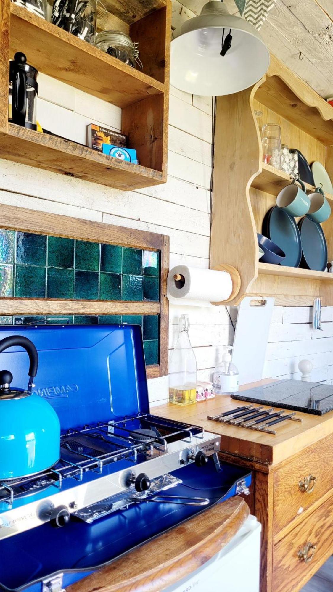 Отель Treguth Glamping Unique Experience - Themed Huts Saint Day Экстерьер фото